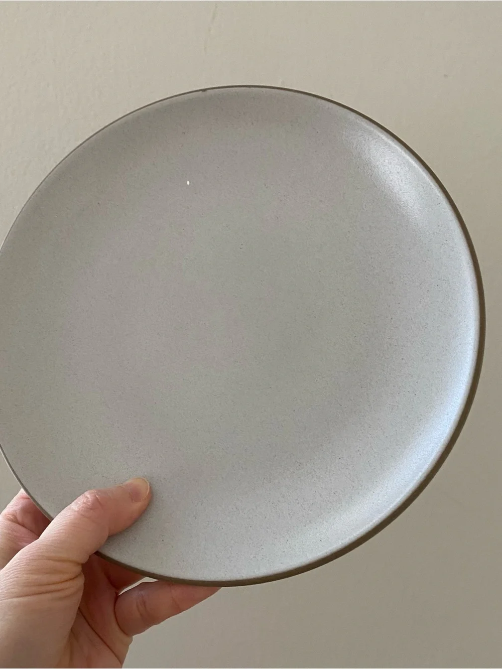 $92 Heath Ceramics Sand Color Coupe Salad Plate 8.25'' Diameter (set of 2)
